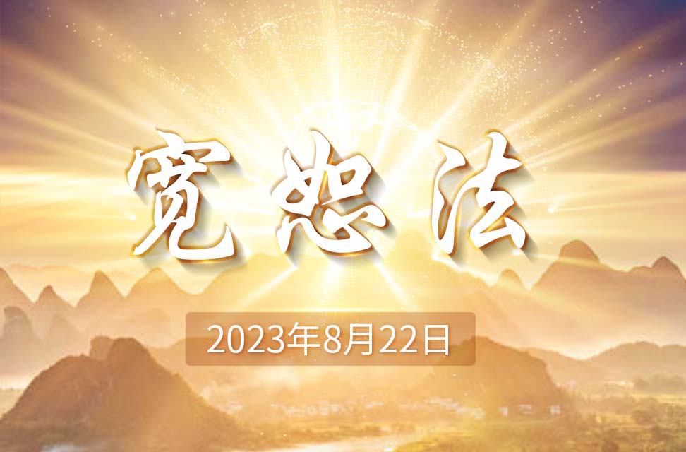 2023年8月22日—宽恕法